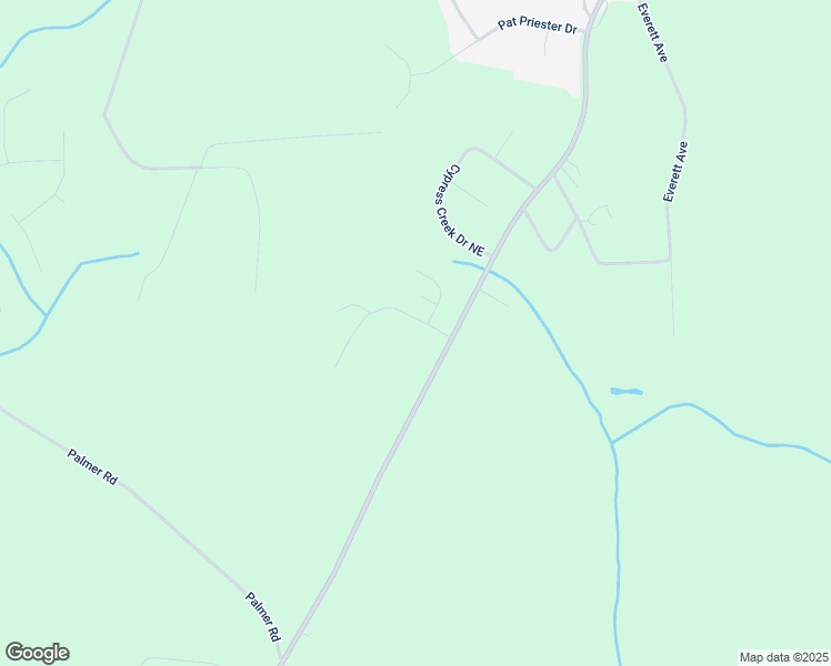 map of restaurants, bars, coffee shops, grocery stores, and more near 82 Waystation in Ludowici