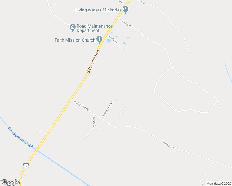 map of restaurants, bars, coffee shops, grocery stores, and more near 192 Smiley Loop Road in Riceboro