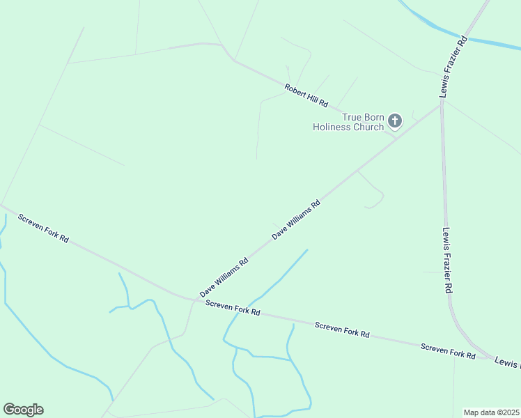 map of restaurants, bars, coffee shops, grocery stores, and more near 689 Dave Williams Road in Midway