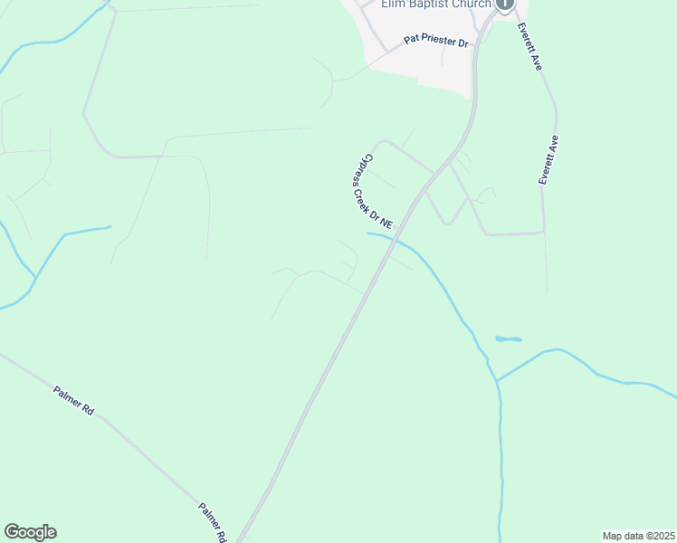 map of restaurants, bars, coffee shops, grocery stores, and more near 82 Waystation in Ludowici