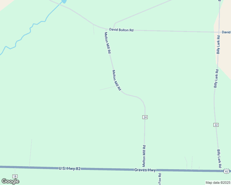 map of restaurants, bars, coffee shops, grocery stores, and more near Melton Mill Road in Dawson
