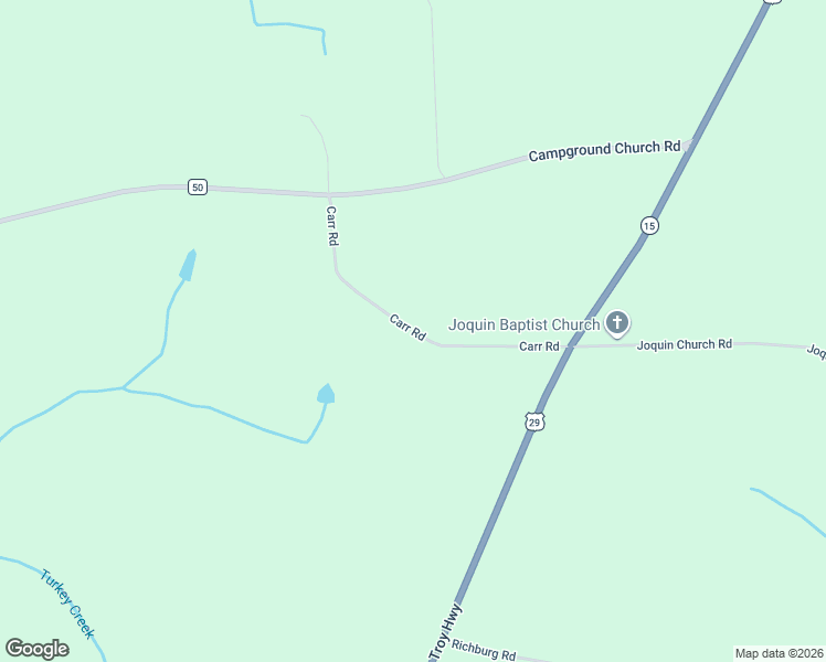map of restaurants, bars, coffee shops, grocery stores, and more near Carr Road in Crenshaw County