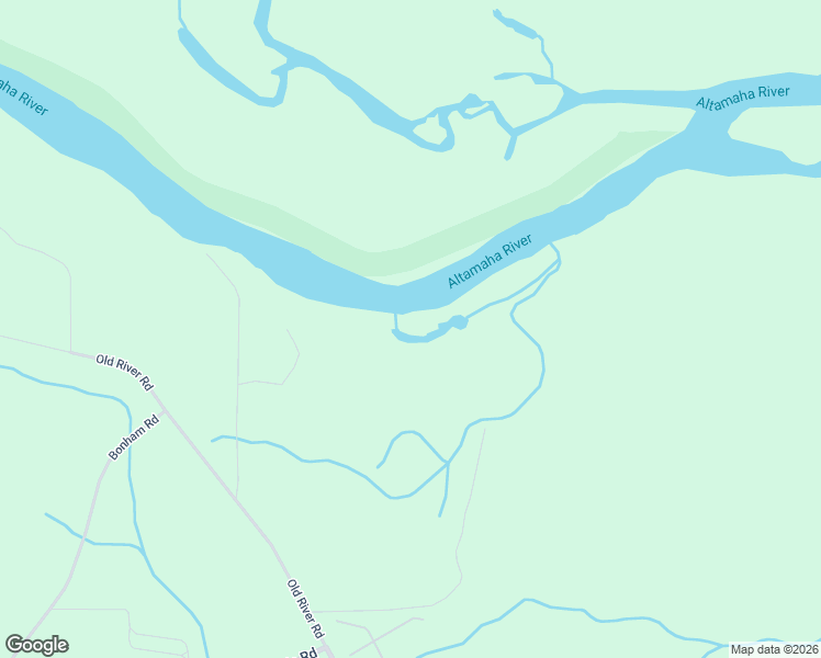 map of restaurants, bars, coffee shops, grocery stores, and more near 721 Addies Alley in Jesup