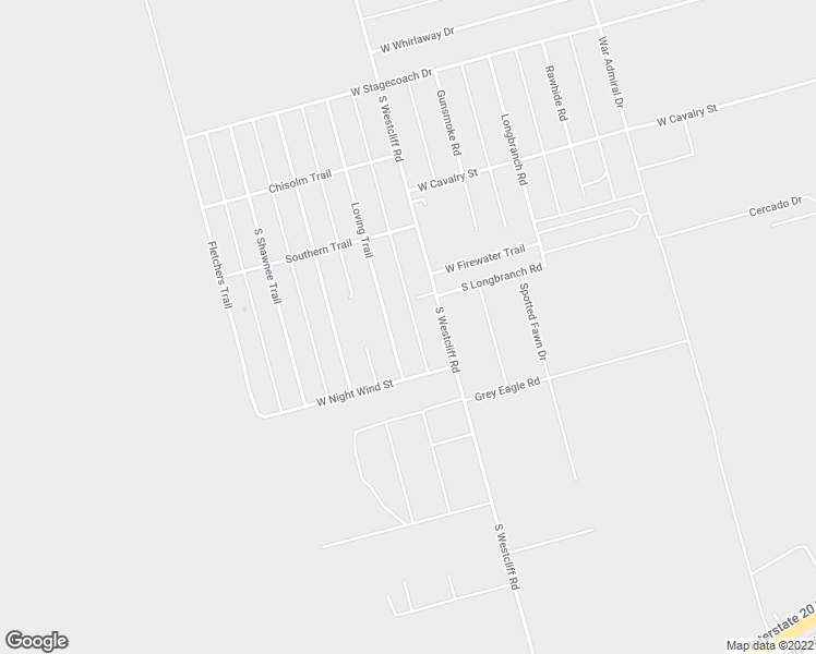 map of restaurants, bars, coffee shops, grocery stores, and more near 1920 S Westcliff Rd in Odessa