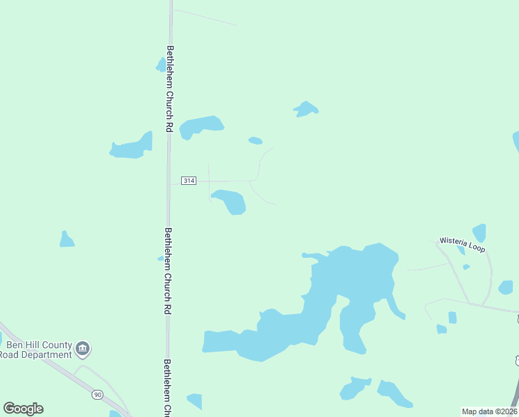 map of restaurants, bars, coffee shops, grocery stores, and more near 115 Thorn Trail in Fitzgerald