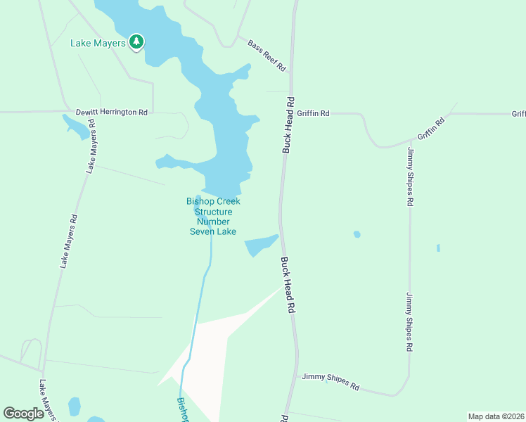 map of restaurants, bars, coffee shops, grocery stores, and more near 2648 Buck Head Road in Baxley