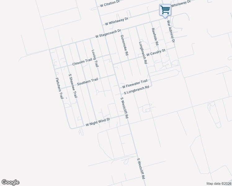 map of restaurants, bars, coffee shops, grocery stores, and more near 13992 West Firewater Trail in Odessa