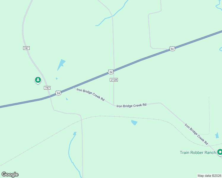 map of restaurants, bars, coffee shops, grocery stores, and more near 120 County Road 2128 in Rusk