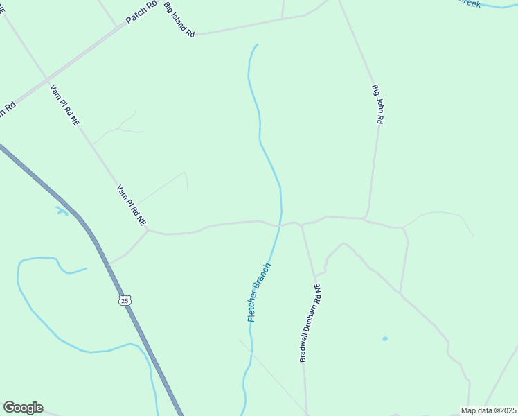 map of restaurants, bars, coffee shops, grocery stores, and more near 1258 Bradwell Dunham Road Northeast in Ludowici