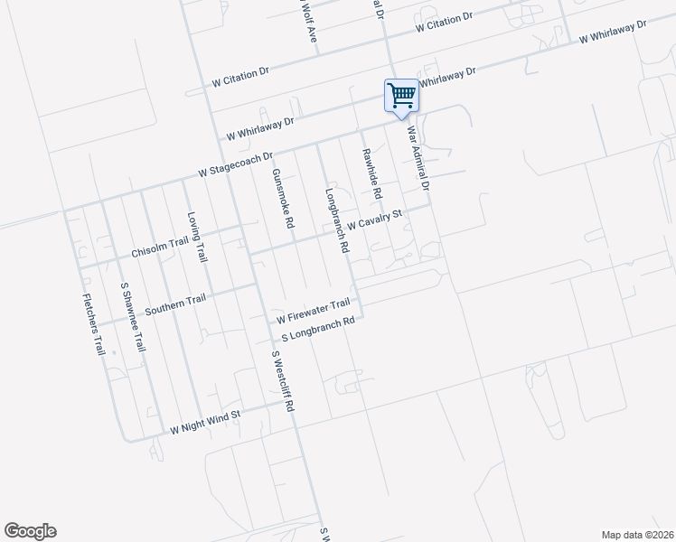 map of restaurants, bars, coffee shops, grocery stores, and more near 1757 South Longbranch Road in Odessa
