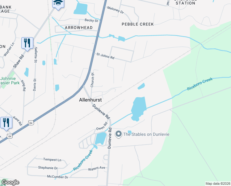 map of restaurants, bars, coffee shops, grocery stores, and more near 27 Molly Court in Allenhurst