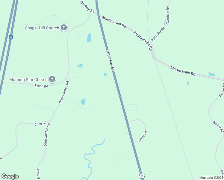 map of restaurants, bars, coffee shops, grocery stores, and more near 9027 U.S. 51 in Wesson