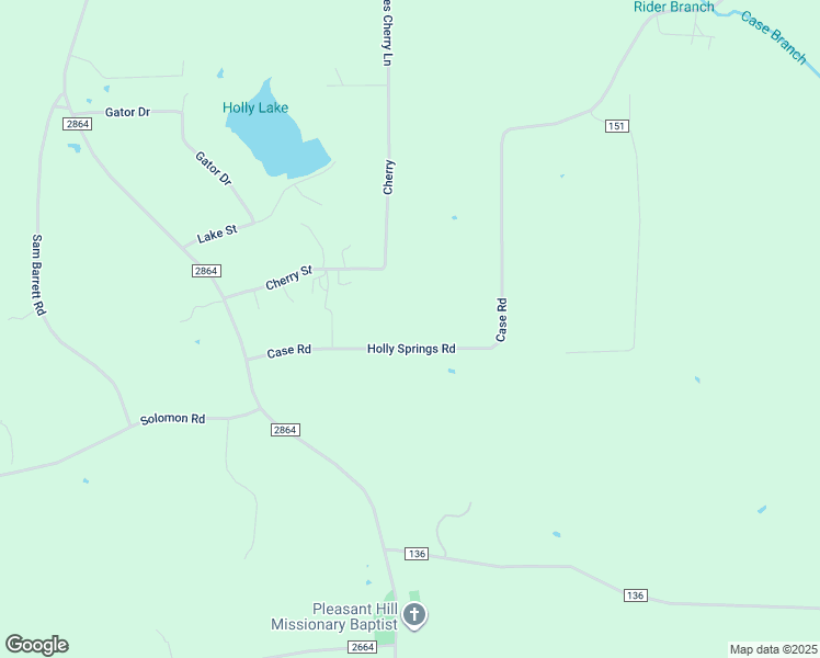 map of restaurants, bars, coffee shops, grocery stores, and more near 519 County Road 153 in Nacogdoches