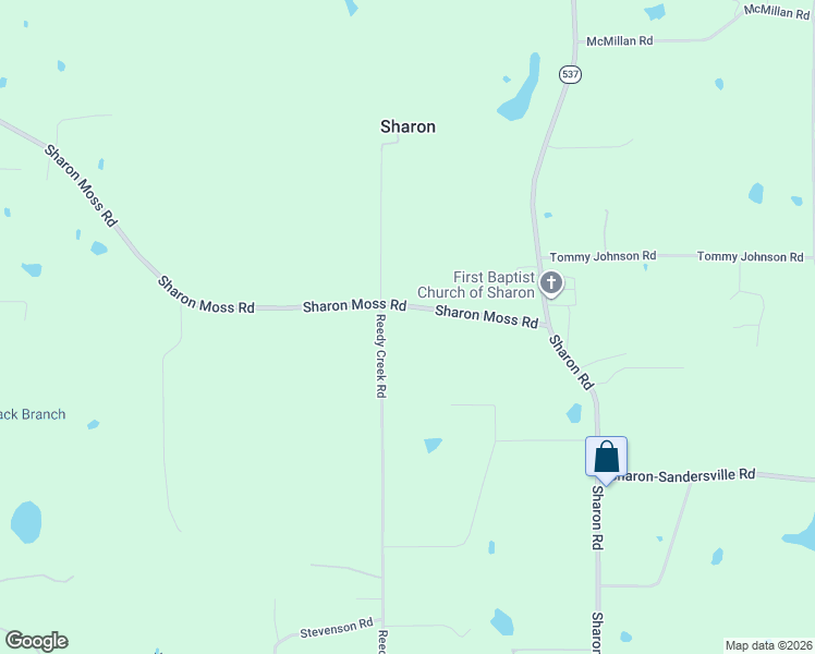 map of restaurants, bars, coffee shops, grocery stores, and more near 874 Sharon Moss Road in Laurel