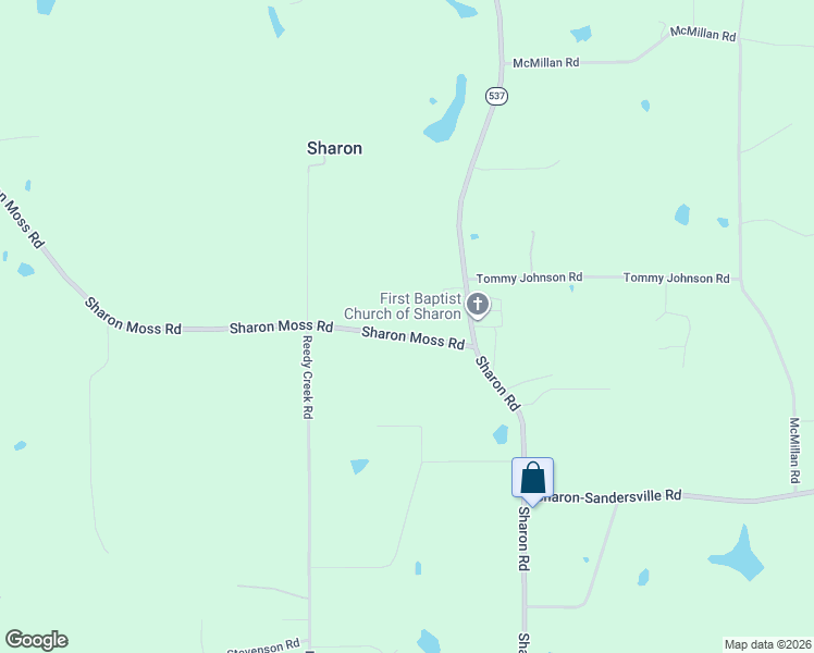 map of restaurants, bars, coffee shops, grocery stores, and more near 874-912 Sharon Moss Road in Laurel