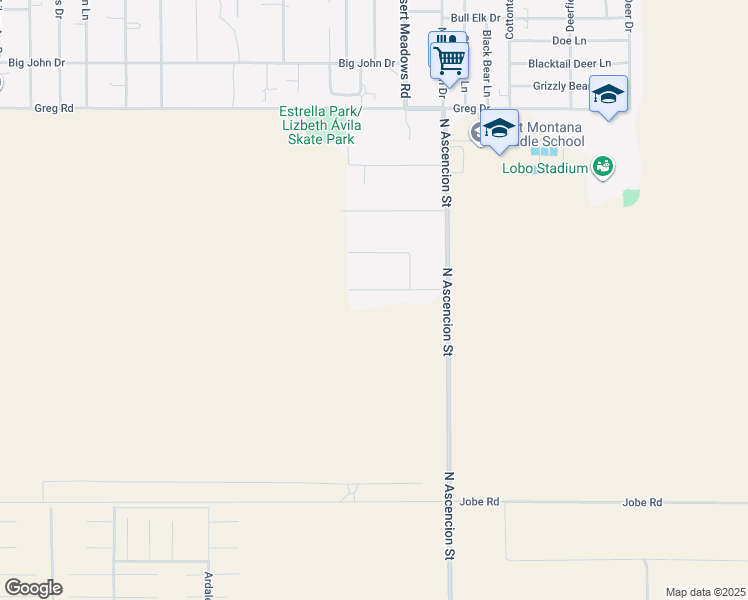 map of restaurants, bars, coffee shops, grocery stores, and more near 14624 Frisco Drive in El Paso