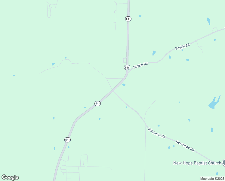map of restaurants, bars, coffee shops, grocery stores, and more near 411 Mississippi 541 in Mount Olive