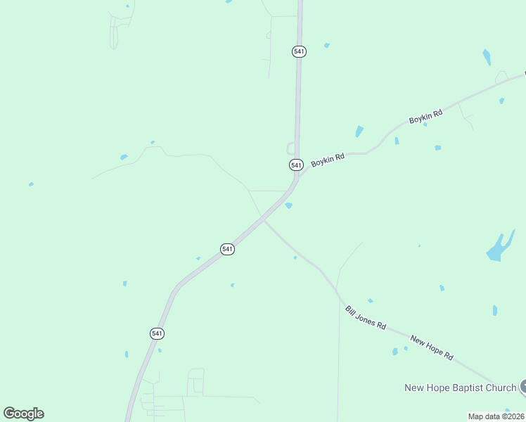 map of restaurants, bars, coffee shops, grocery stores, and more near 411 Mississippi 541 in Mount Olive