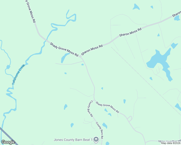 map of restaurants, bars, coffee shops, grocery stores, and more near 594 Shady Grove Moss Road in Laurel