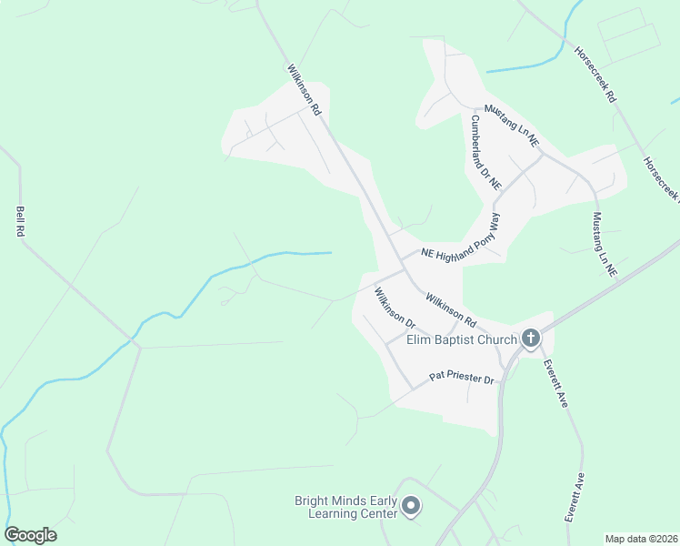 map of restaurants, bars, coffee shops, grocery stores, and more near 226 Bell Road Northeast in Ludowici