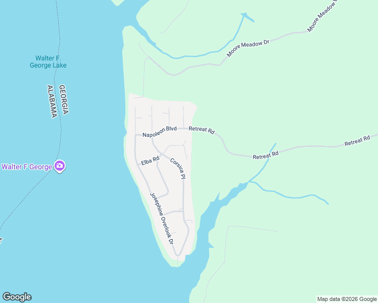 map of restaurants, bars, coffee shops, grocery stores, and more near 45 Elba Road in Georgetown