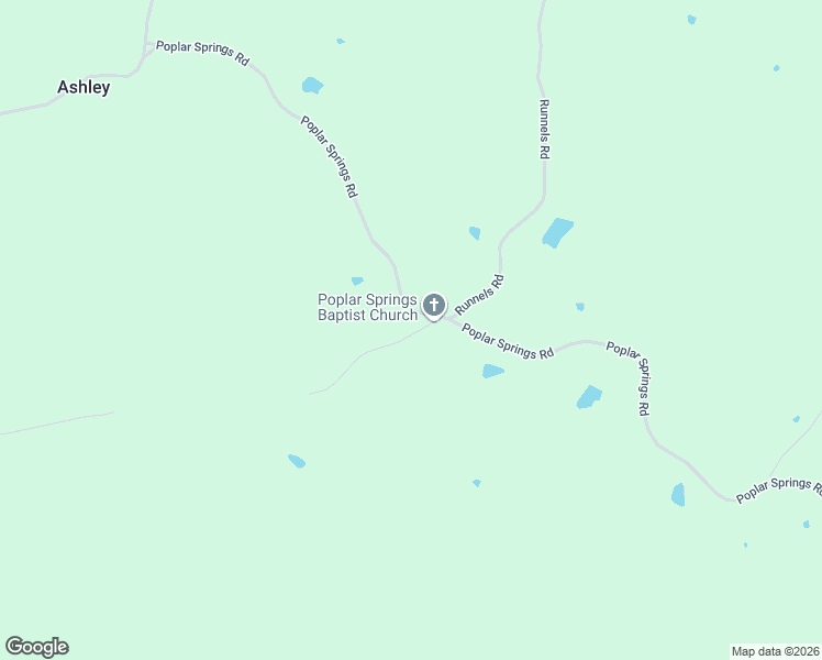 map of restaurants, bars, coffee shops, grocery stores, and more near 3061 Poplar Springs Road in Hazlehurst