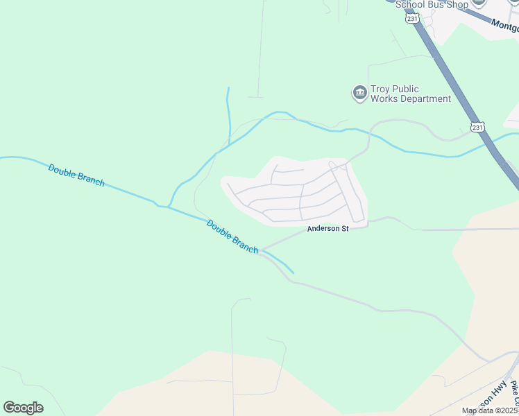 map of restaurants, bars, coffee shops, grocery stores, and more near 1310 Hunters Mountain Pkwy in Troy