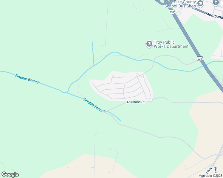 map of restaurants, bars, coffee shops, grocery stores, and more near 1310 Hunters Mountain Parkway in Troy