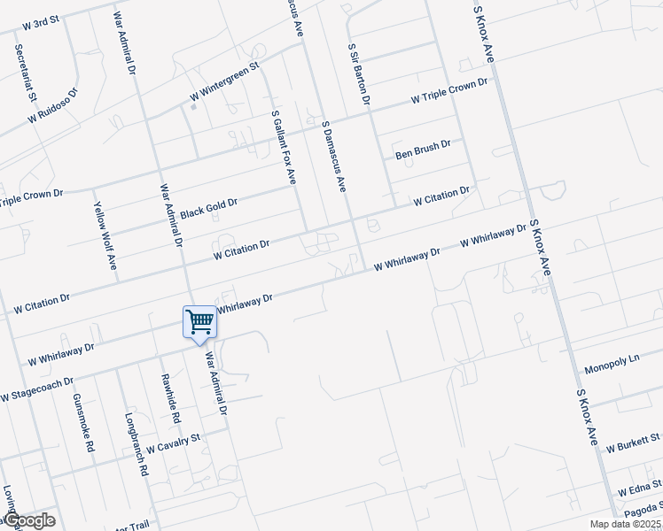 map of restaurants, bars, coffee shops, grocery stores, and more near 12829 West Citation Drive in Odessa