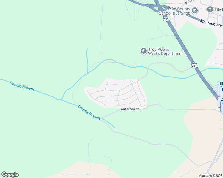 map of restaurants, bars, coffee shops, grocery stores, and more near 1220 Hunters Mountain Parkway in Troy