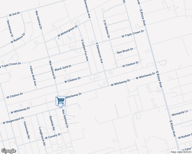 map of restaurants, bars, coffee shops, grocery stores, and more near 12829 West Citation Drive in Odessa