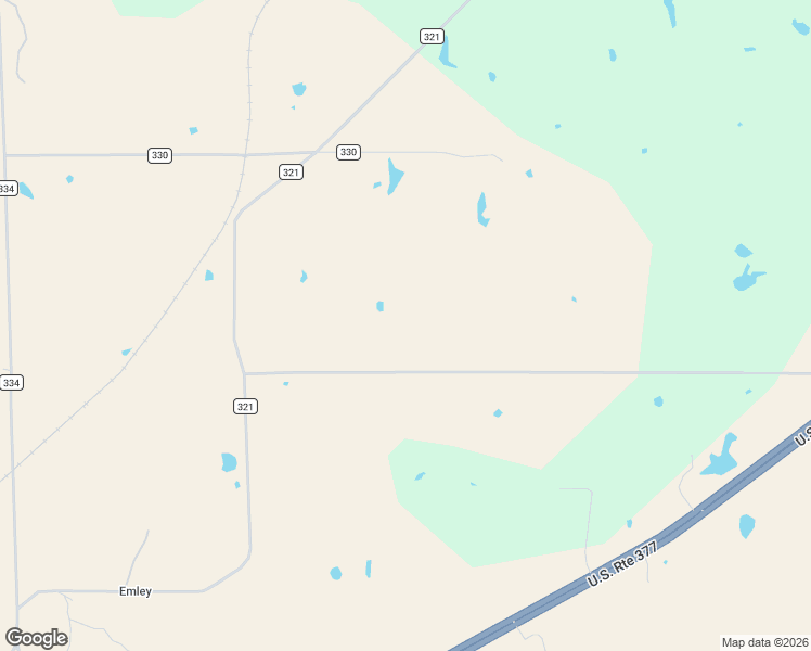 map of restaurants, bars, coffee shops, grocery stores, and more near 8296 County Road 329 in Blanket