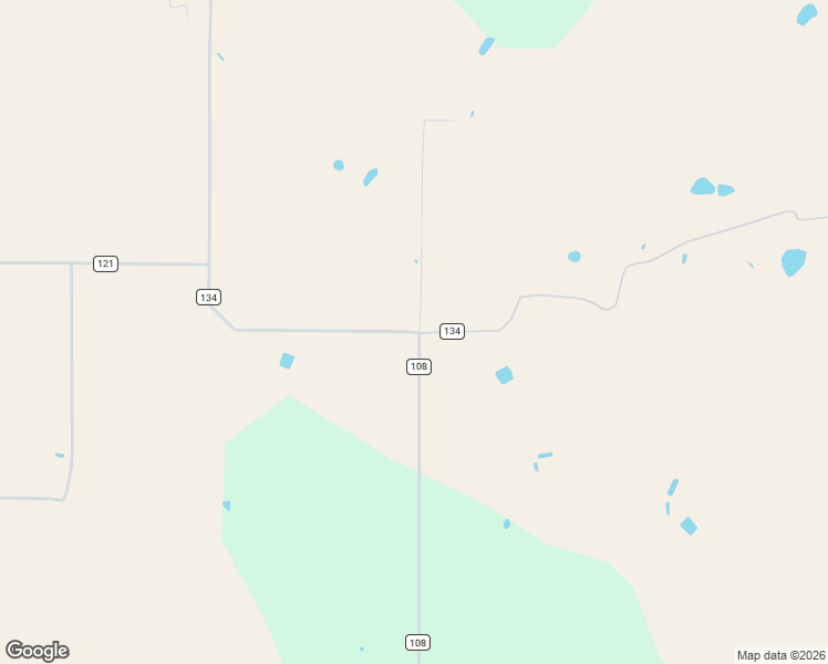 map of restaurants, bars, coffee shops, grocery stores, and more near County Road 108 in Santa Anna