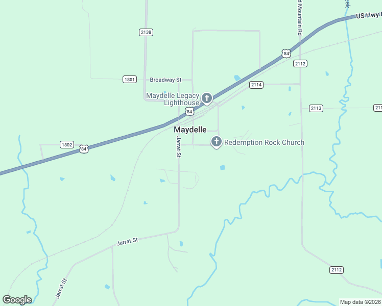 map of restaurants, bars, coffee shops, grocery stores, and more near 152 County Road 2131 in Rusk