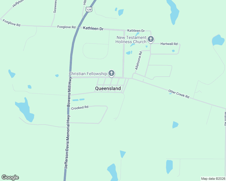 map of restaurants, bars, coffee shops, grocery stores, and more near 201 Mc Pettigrew Drive in Fitzgerald