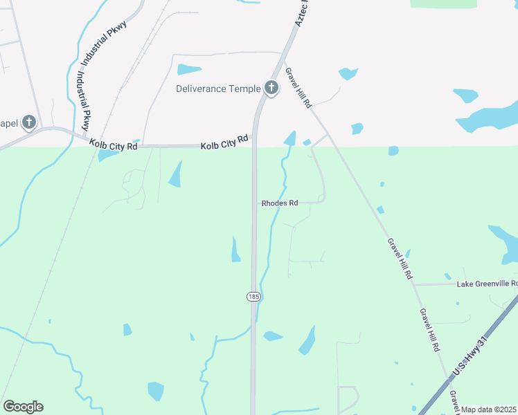 map of restaurants, bars, coffee shops, grocery stores, and more near 1775 Aztec Road in Greenville