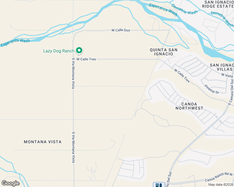 map of restaurants, bars, coffee shops, grocery stores, and more near 3451 West Calle Quatro in Green Valley