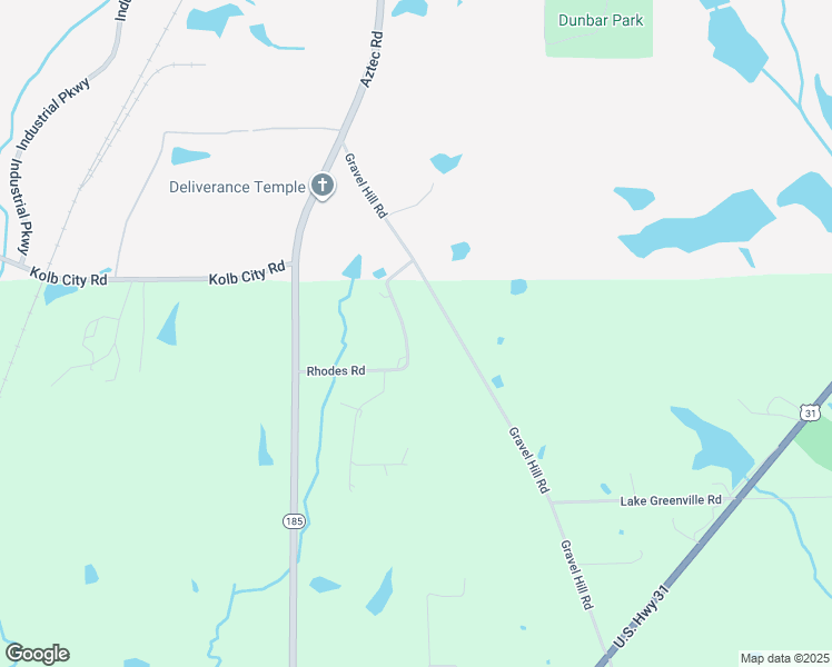 map of restaurants, bars, coffee shops, grocery stores, and more near 223 Rhodes Road in Greenville