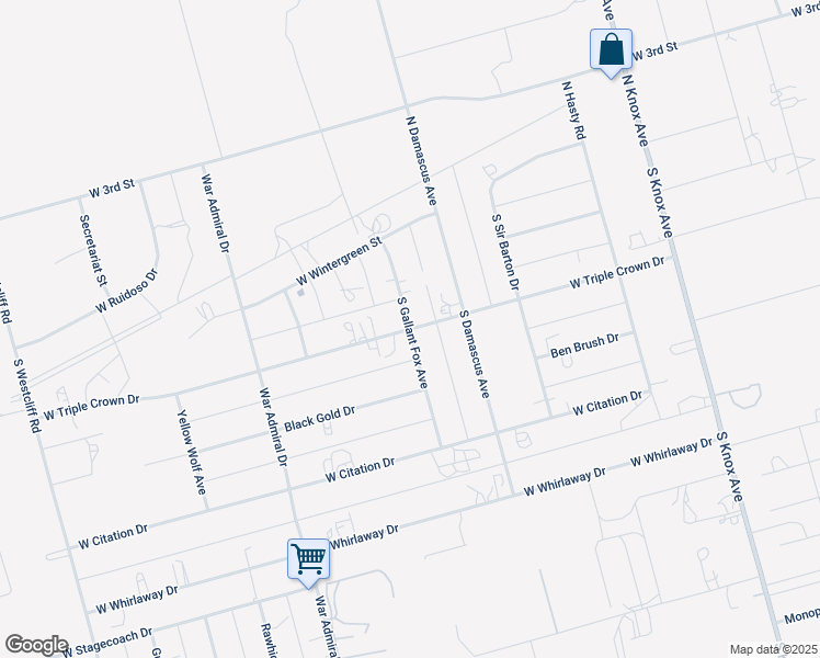 map of restaurants, bars, coffee shops, grocery stores, and more near 13001 West Triple Crown Drive in Odessa