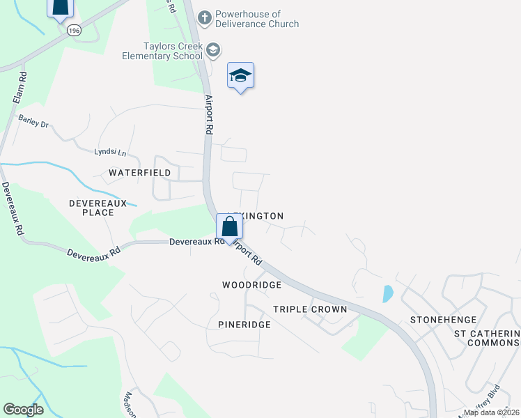 map of restaurants, bars, coffee shops, grocery stores, and more near 114 Westchester Lane in Hinesville