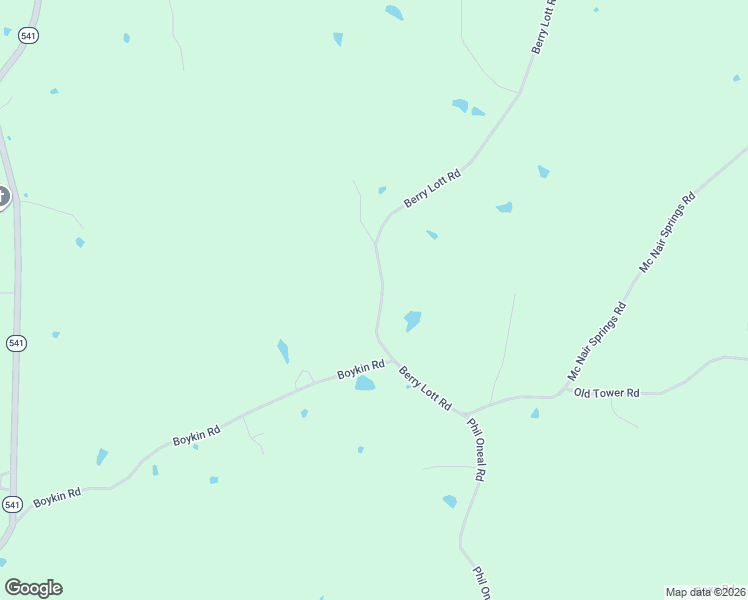 map of restaurants, bars, coffee shops, grocery stores, and more near 352 Berry Lott Road in Magee