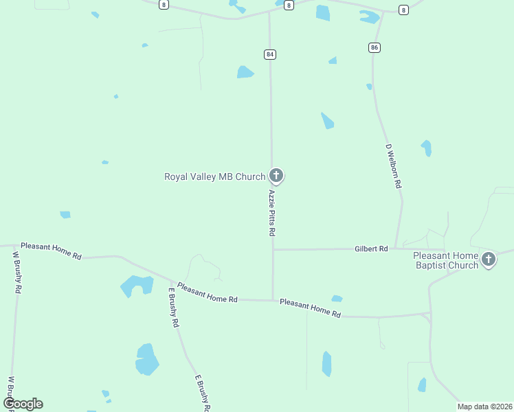 map of restaurants, bars, coffee shops, grocery stores, and more near 55 Azzie Pitts Road in Laurel