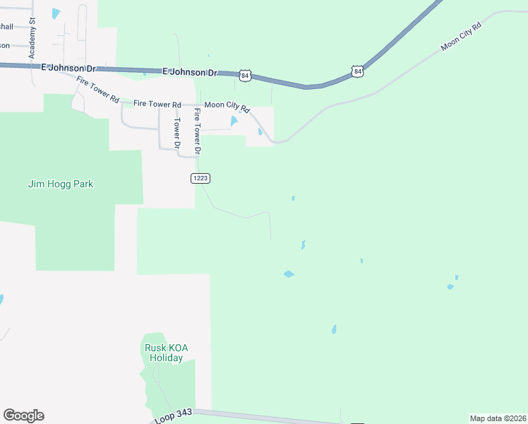 map of restaurants, bars, coffee shops, grocery stores, and more near 808 Fire Tower Road in Rusk
