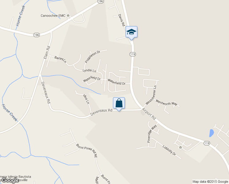 map of restaurants, bars, coffee shops, grocery stores, and more near 763 Jeanette Circle in Hinesville