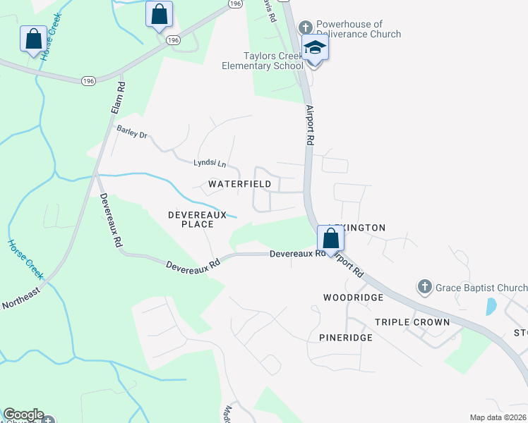 map of restaurants, bars, coffee shops, grocery stores, and more near 758 Jeanette Circle in Hinesville