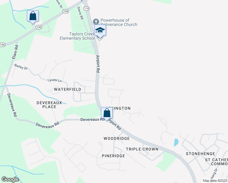 map of restaurants, bars, coffee shops, grocery stores, and more near 228 Slayton Circle in Hinesville