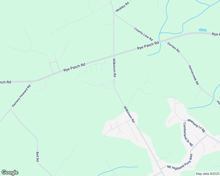 map of restaurants, bars, coffee shops, grocery stores, and more near 24 Country Lane in Ludowici