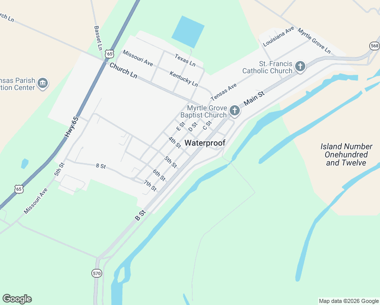 map of restaurants, bars, coffee shops, grocery stores, and more near 375-399 C Street in Waterproof
