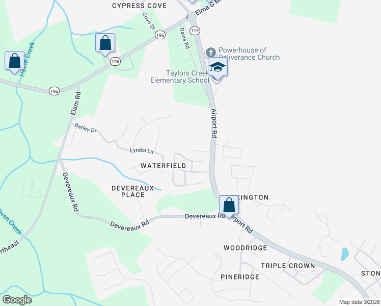 map of restaurants, bars, coffee shops, grocery stores, and more near 638 Mingledorff Drive in Hinesville