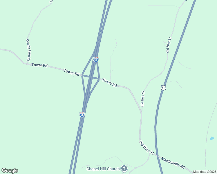 map of restaurants, bars, coffee shops, grocery stores, and more near 4002 Tower Road in Hazlehurst